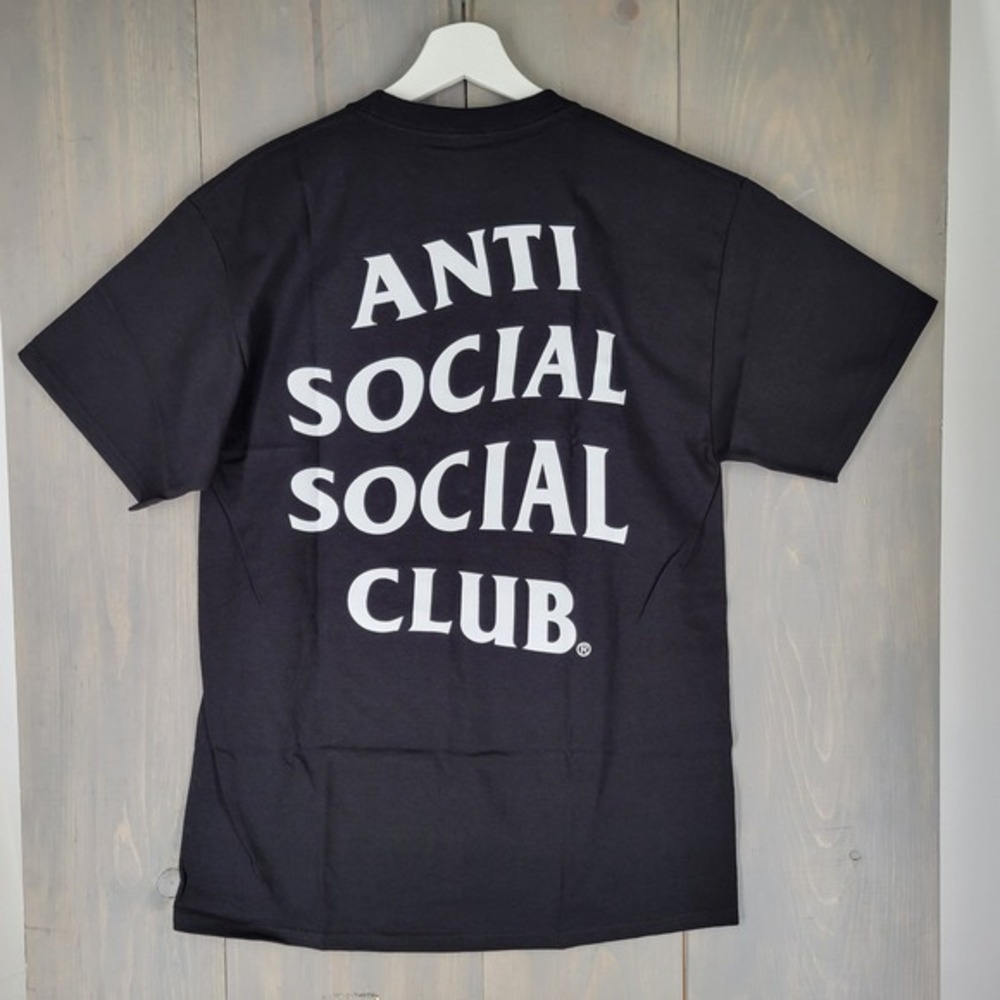 Anti Social‎ Social Club Pet Shop Boys UK Flag Black T Shirt Mens M - Picture 2 of 4